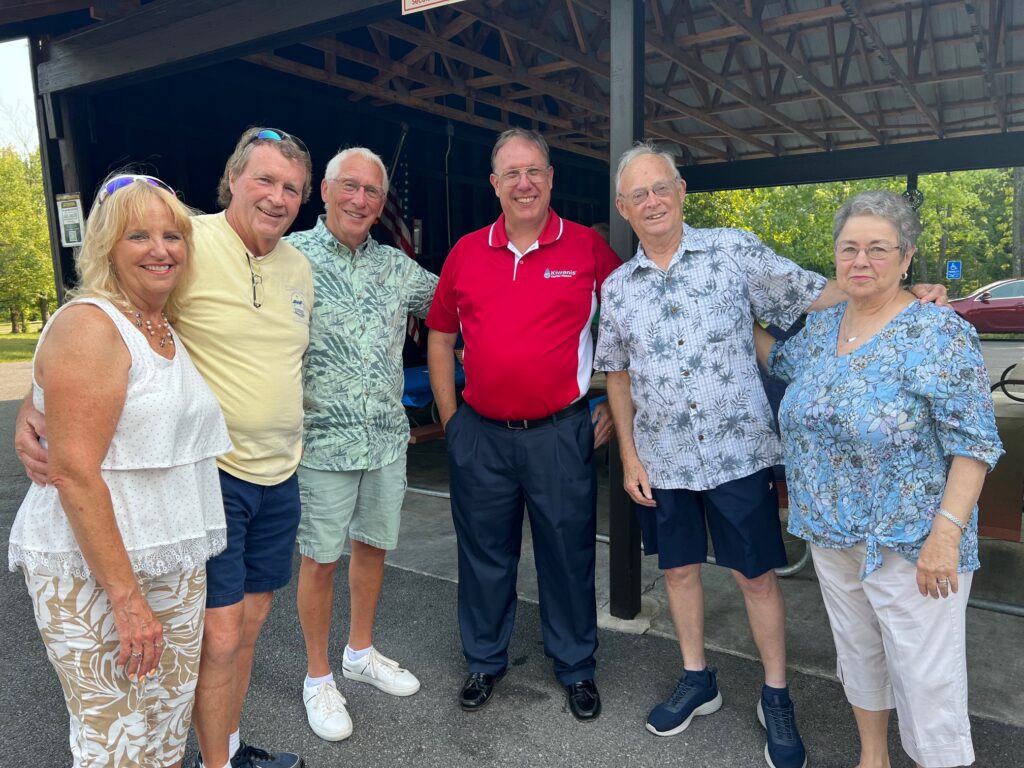 Members enjoying the Annual Picnic, August 14 2024